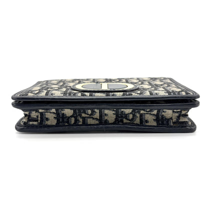 Christian Dior 30 Montaigne 2-in-1 Oblique Canvas, Beige, Canvas, Clutch