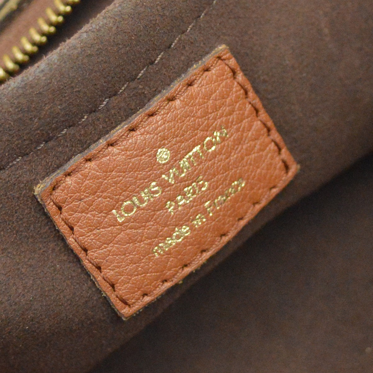 Louis Vuitton Lunar Mahina Leather, Brown, Leather, Shoulder Bag