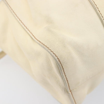 Miu Miu Vitello Lux Leather, Beige, Leather, Handbag