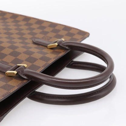 Louis Vuitton Venice Sac Plat Damier, Brown, Canvas, Tote Bag