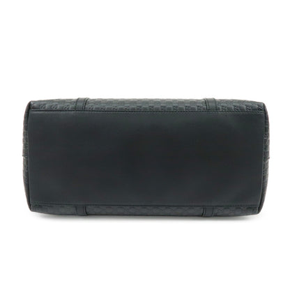 Gucci Guccissima GG Leather, Black, Leather, Handbag