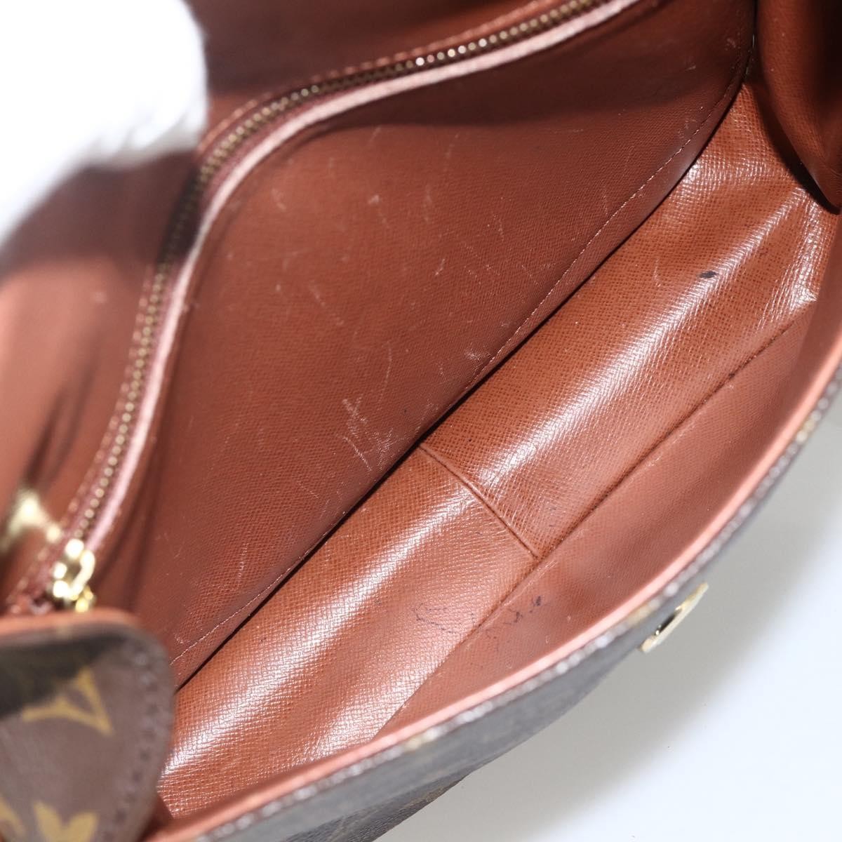 Louis Vuitton Saint Cloud Monogram Canvas, Brown, Canvas, Handbag