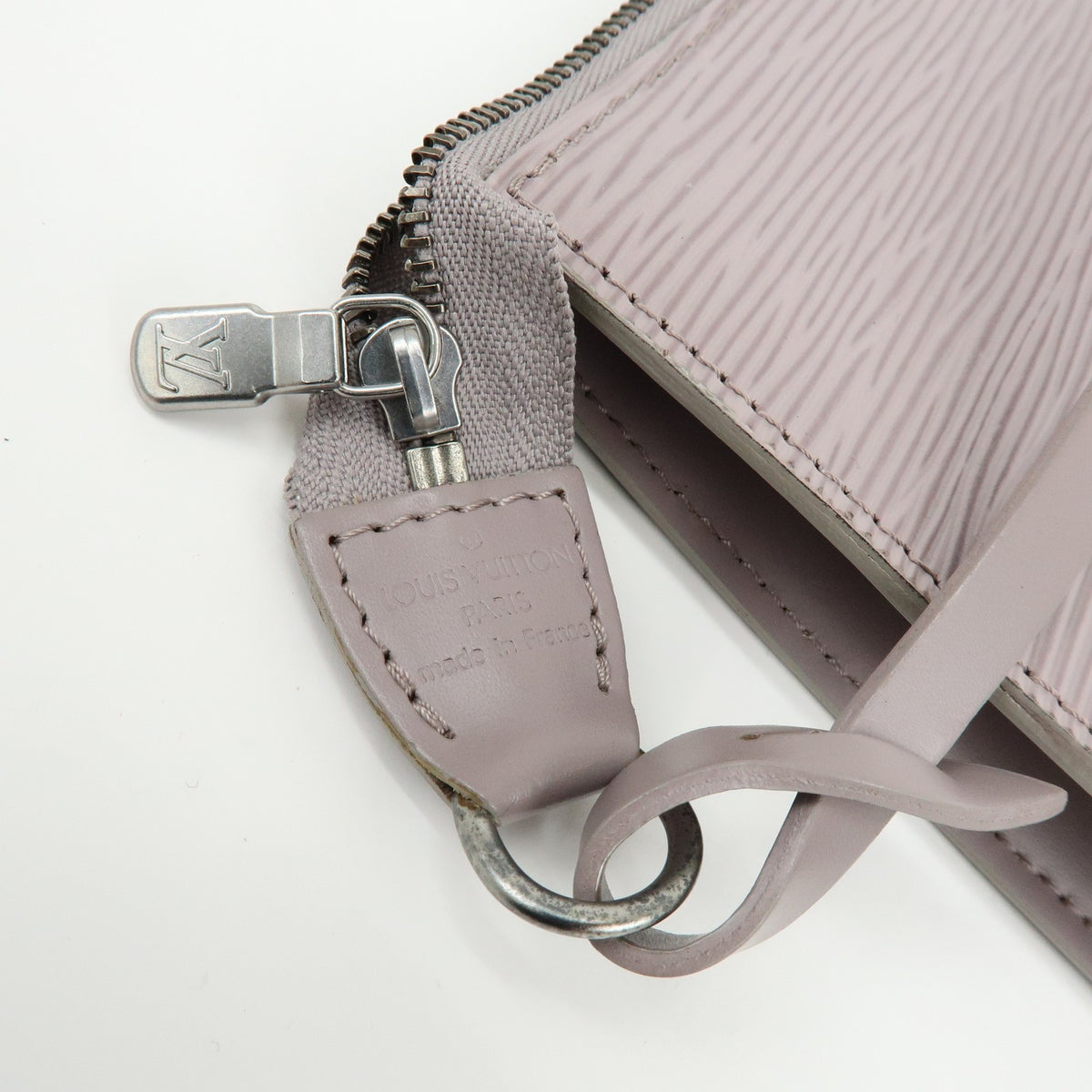 Louis Vuitton Pochette Accessoires Epi Leather, Purple, Leather, Clutch