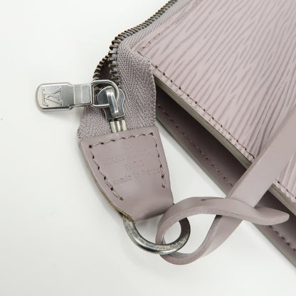 Louis Vuitton Pochette Accessoires Epi Leather, Purple, Leather, Clutch