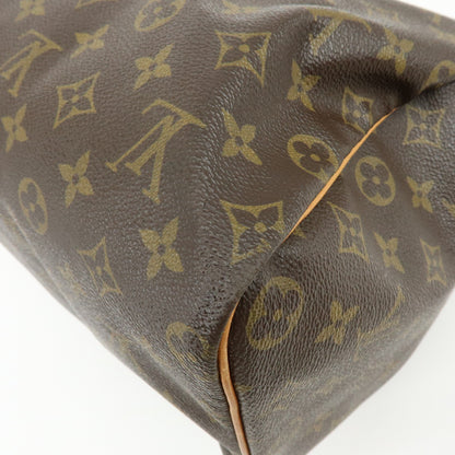 Louis Vuitton Speedy Monogram Canvas, Brown, Canvas, Handbag