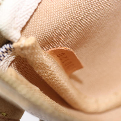 Louis Vuitton Mini pochette accessoires Damier Canvas, Beige, Canvas, Clutch