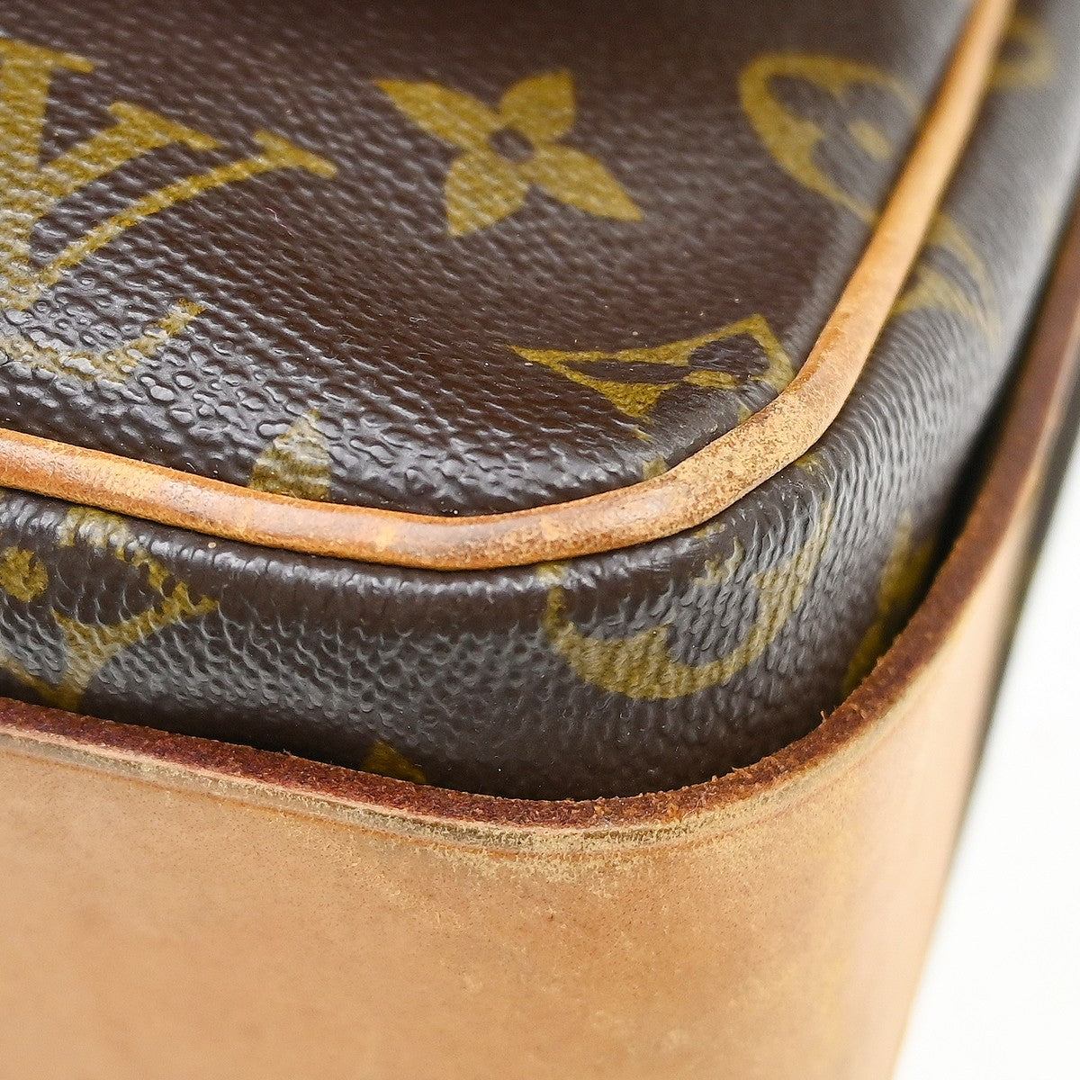 Louis Vuitton Cartouchiere Monogram Canvas, Brown, Canvas, Handbag