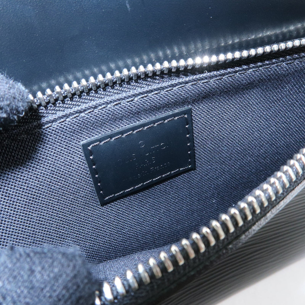 Louis Vuitton Hoche Clutch Epi Leather, Black, Leather, Clutch