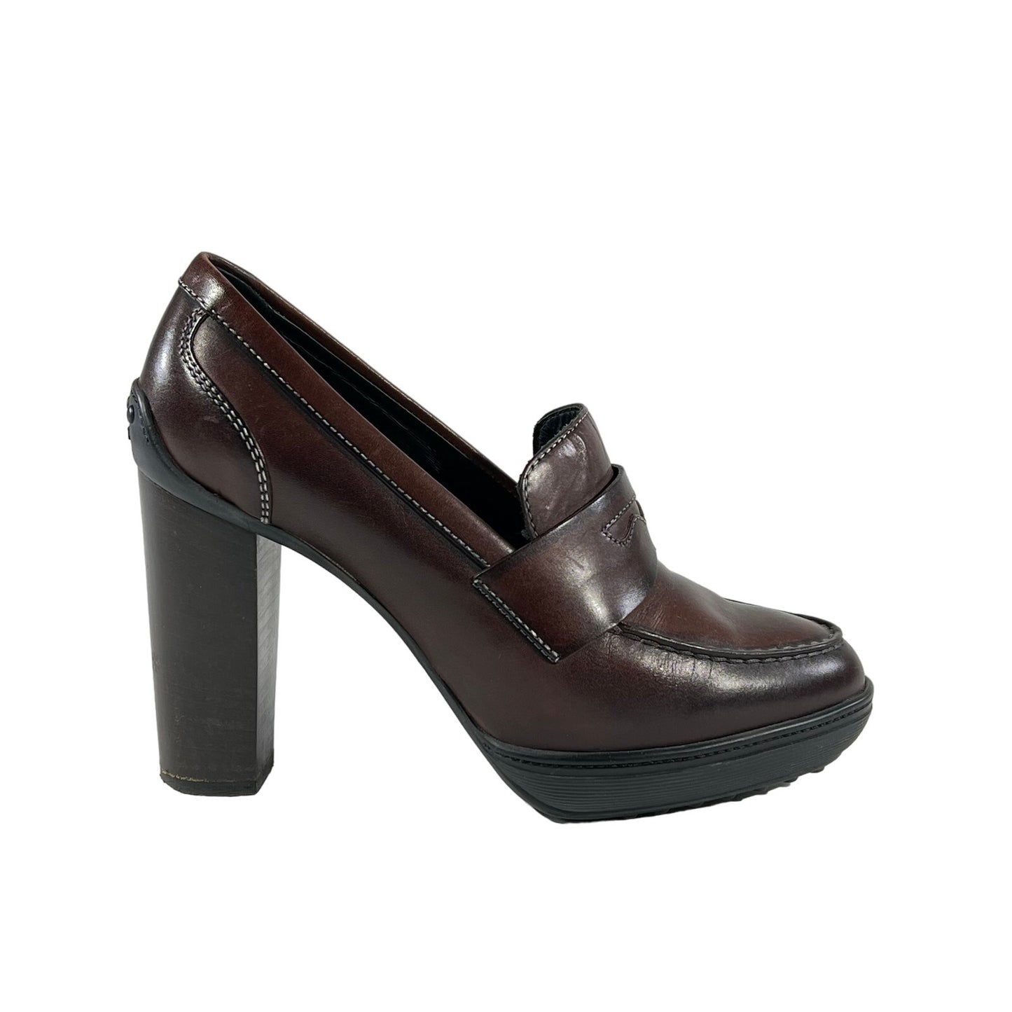 Tod's Loafer Pump 5.5 US Dark Brown