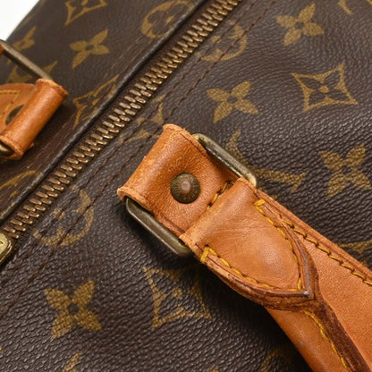 Louis Vuitton Keepall Monogram Canvas, Brown, Canvas, Travel Bag
