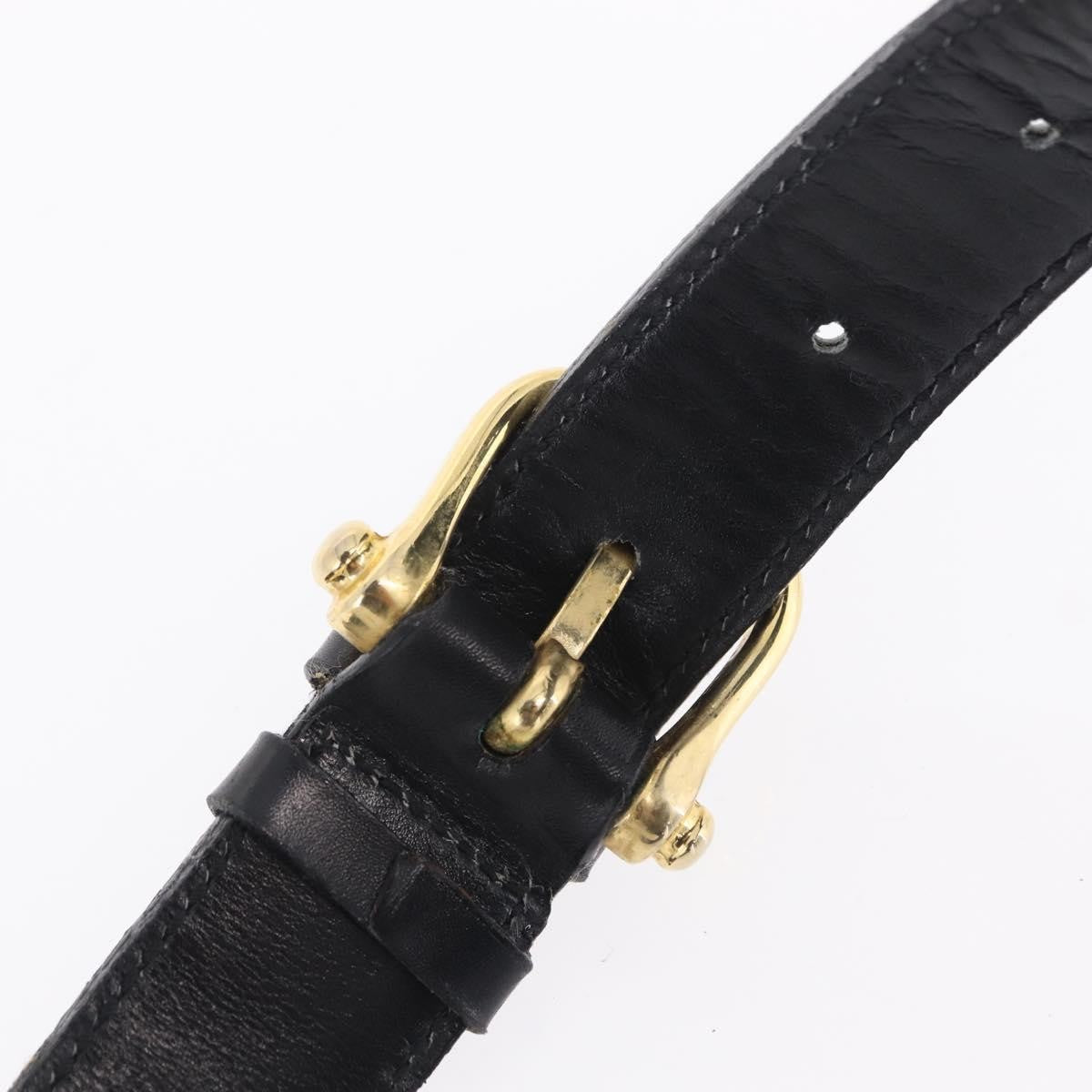 Celine Flap Shoulder Leather, Black, Leather, Shoulder Bag