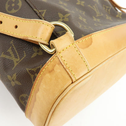 Louis Vuitton Vintage Montsouris Monogram Canvas, Brown, Canvas, Backpack