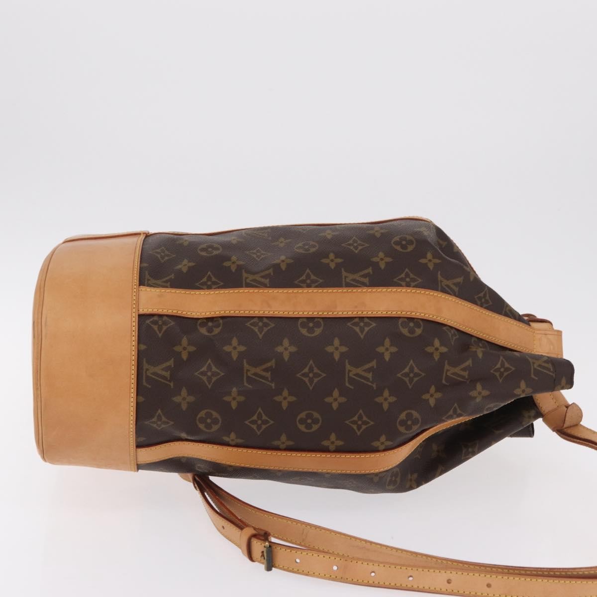 Louis Vuitton Randonnee Monogram Canvas, Brown, Canvas, Backpack