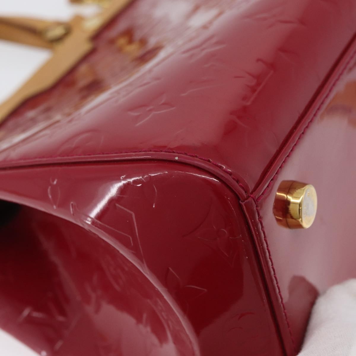 Louis Vuitton Blair Monogram Vernis, Pink, Patent Leather, Handbag