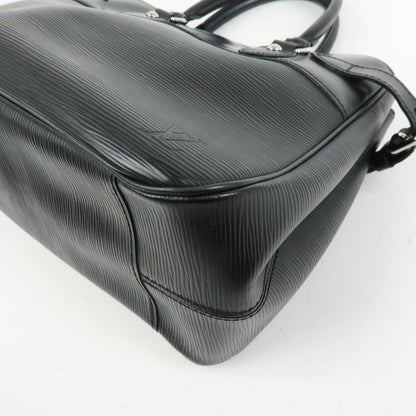 Louis Vuitton Passy Epi Leather, Black, Leather, Tote Bag
