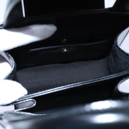 Bvlgari Handbag Leather, Black, Leather, Handbag