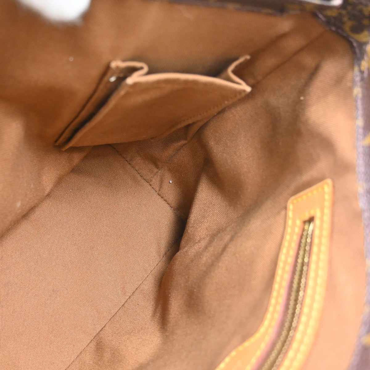 Louis Vuitton Cabas Piano Monogram Canvas, Brown, Canvas, Tote Bag