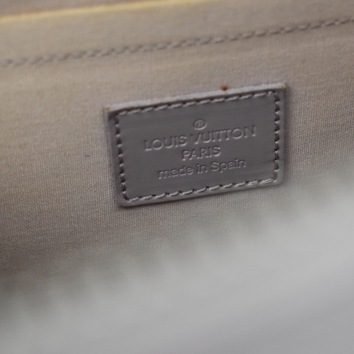 Louis Vuitton Croisette Epi Leather, Purple, Leather, Tote Bag