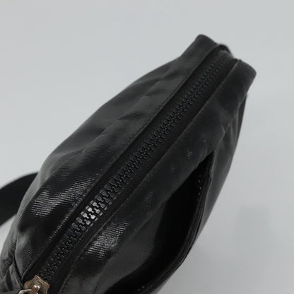 Chanel Sport Line Messenger Coated Canvas, Black, Canvas, Shoulder Bag