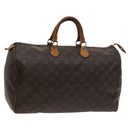 Louis Vuitton Speedy Bandouliere Bag Monogram Canvas, BROWN, CANVAS, Handbag