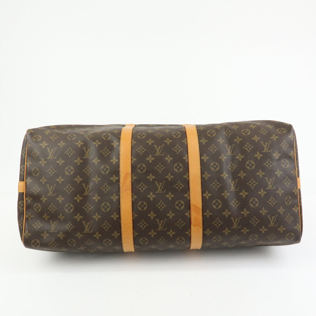 Louis Vuitton Keepall Bandouliere Monogram Canvas, Brown, Canvas, Travel Bag