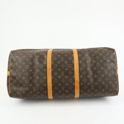 Louis Vuitton Keepall Bandouliere Monogram Canvas, Brown, Canvas, Travel Bag