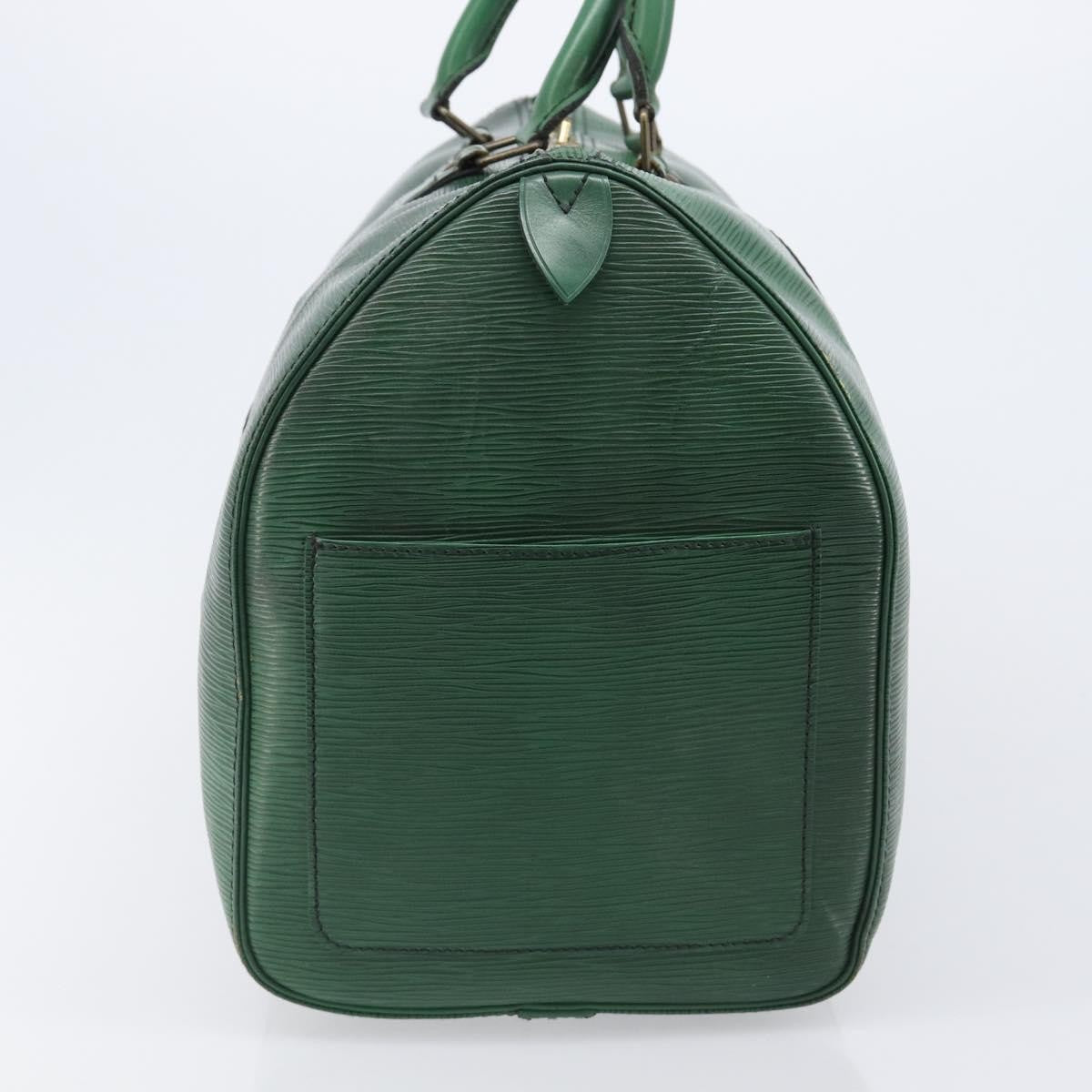 Louis Vuitton Keepall Epi Leather, Green, Leather, Travel Bag