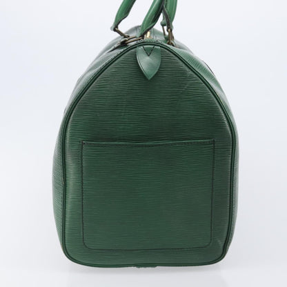 Louis Vuitton Keepall Epi Leather, Green, Leather, Travel Bag
