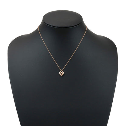 Tiffany & Co. Heart Lock Pendant 18K Rose Gold, Gold, Rose Gold, Necklace