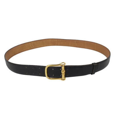 Hermes Buckle Belt Canvas, BLACK, LEATHER, Belts