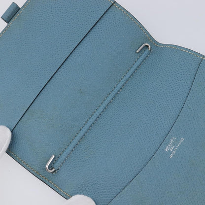Hermes Vision Agenda Cover Leather, Blue, Leather, Briefcase