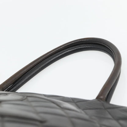 Chanel Matelassé Lambskin leather, Black, Leather, Tote Bag