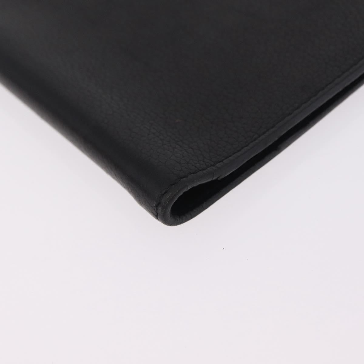 Hermes Vision Agenda Cover Leather, Black, Leather, Briefcase