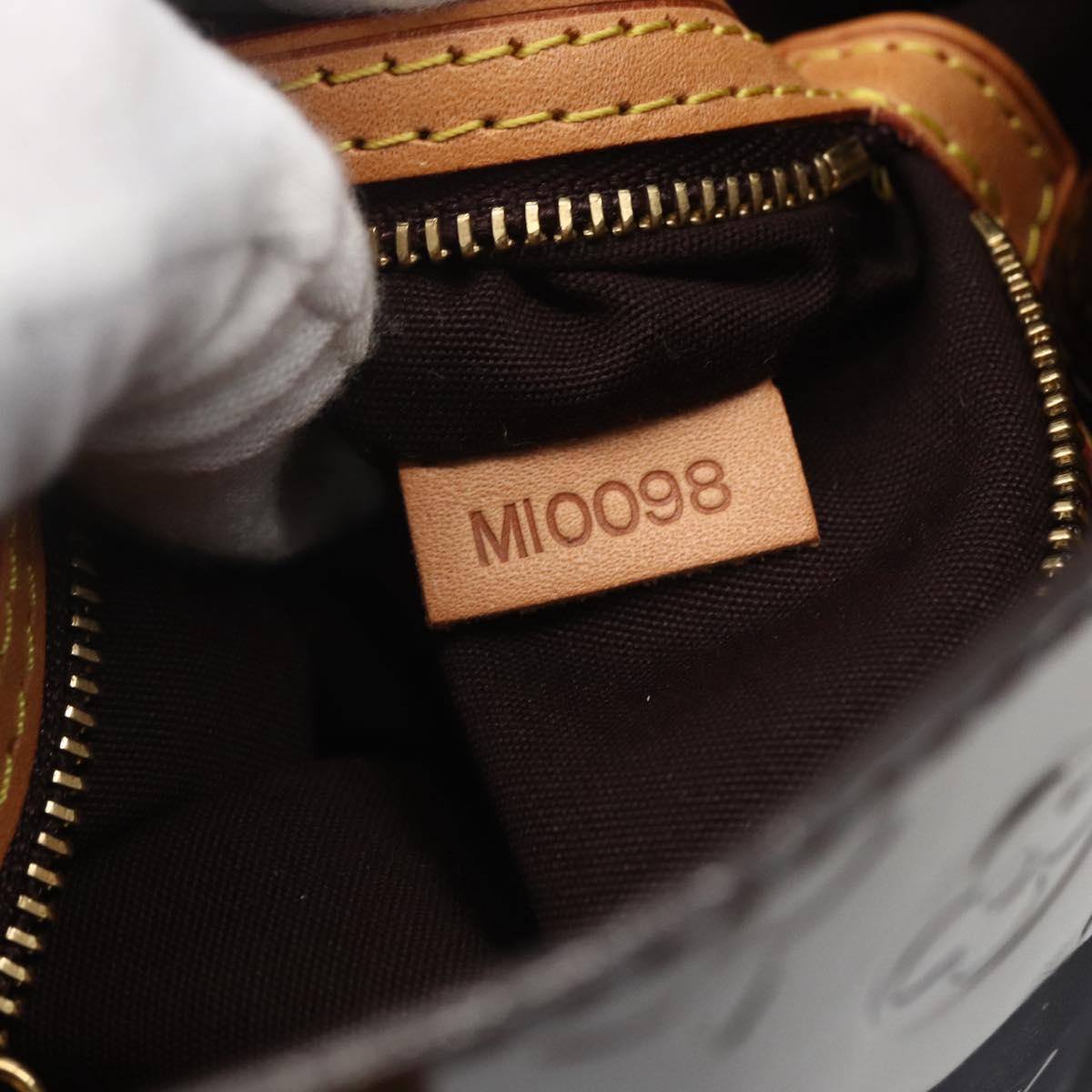 Louis Vuitton Reade Handbag Monogram Vernis, PURPLE, PATENT_LEATHER, Handbag