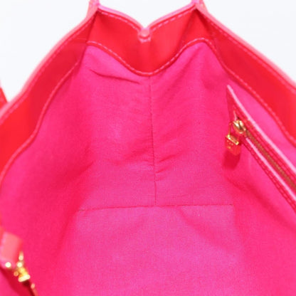 Louis Vuitton Wilshire Monogram Vernis, Pink, Patent Leather, Tote Bag