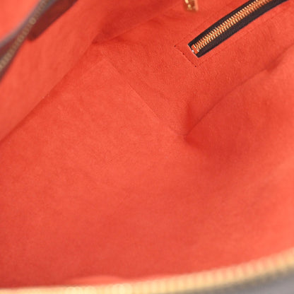 Louis Vuitton Brera Damier Ebene, Brown, Canvas, Handbag