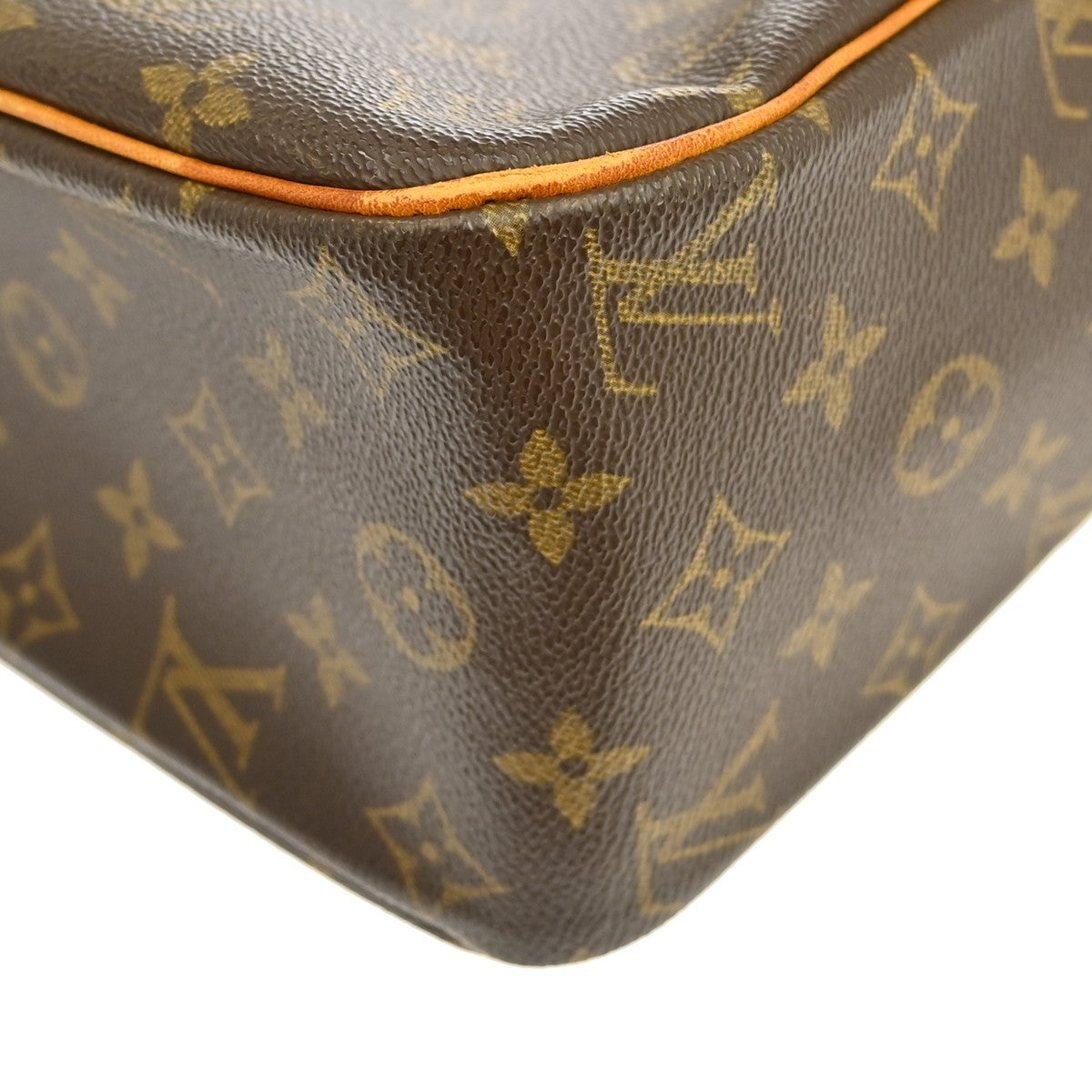 Louis Vuitton Cite Monogram Canvas, Brown, Canvas, Handbag