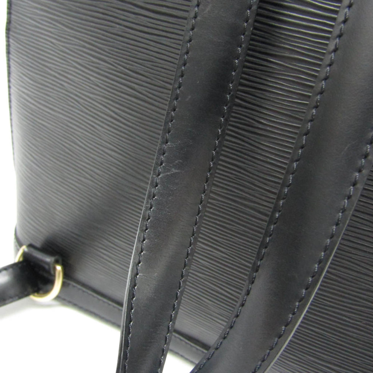 Louis Vuitton Gobelins Epi Leather, Black, Leather, Backpack