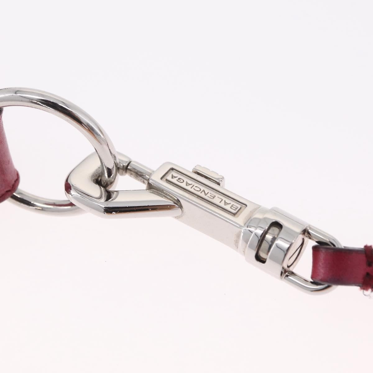Balenciaga Hip Giant Studs Leather, Red, Leather, Crossbody Bag