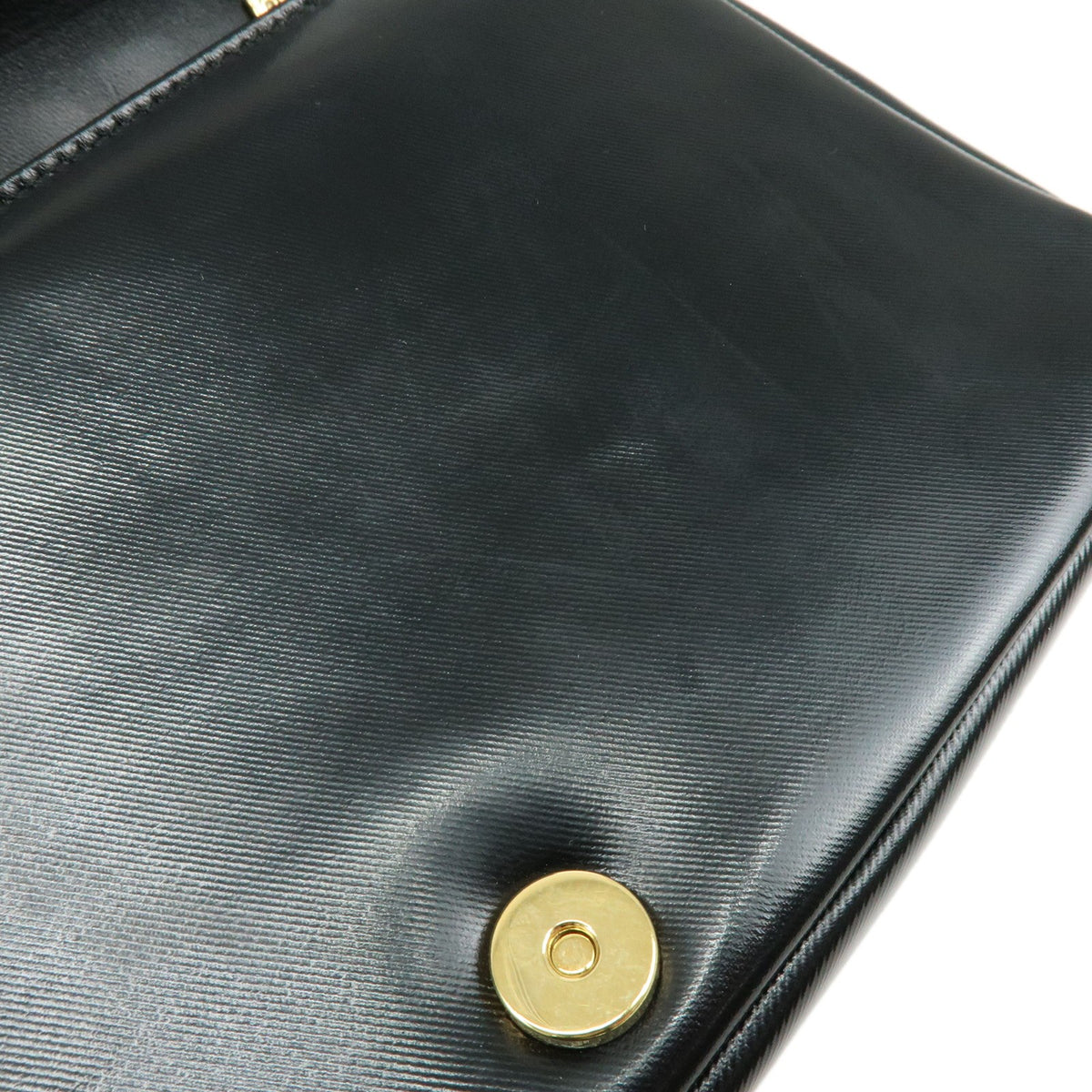 Burberry Lola Clutch on Chain Quilted Leather, Black, Leather, Clutch