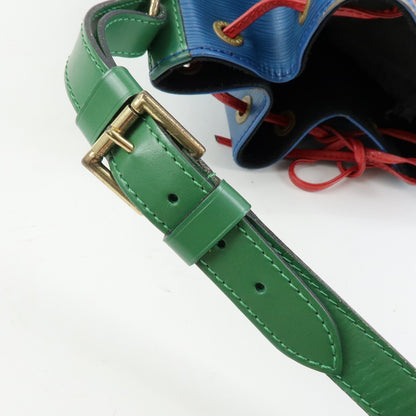 Louis Vuitton Tricolor Noe Epi Leather, Blue, Leather, Handbag