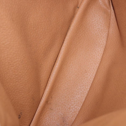 Celine Vintage Macadam Canvas, Brown, Canvas, Handbag