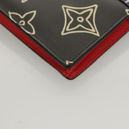 Louis Vuitton Porte Feuille Brother Patchwork, Blue, Canvas, Wallet