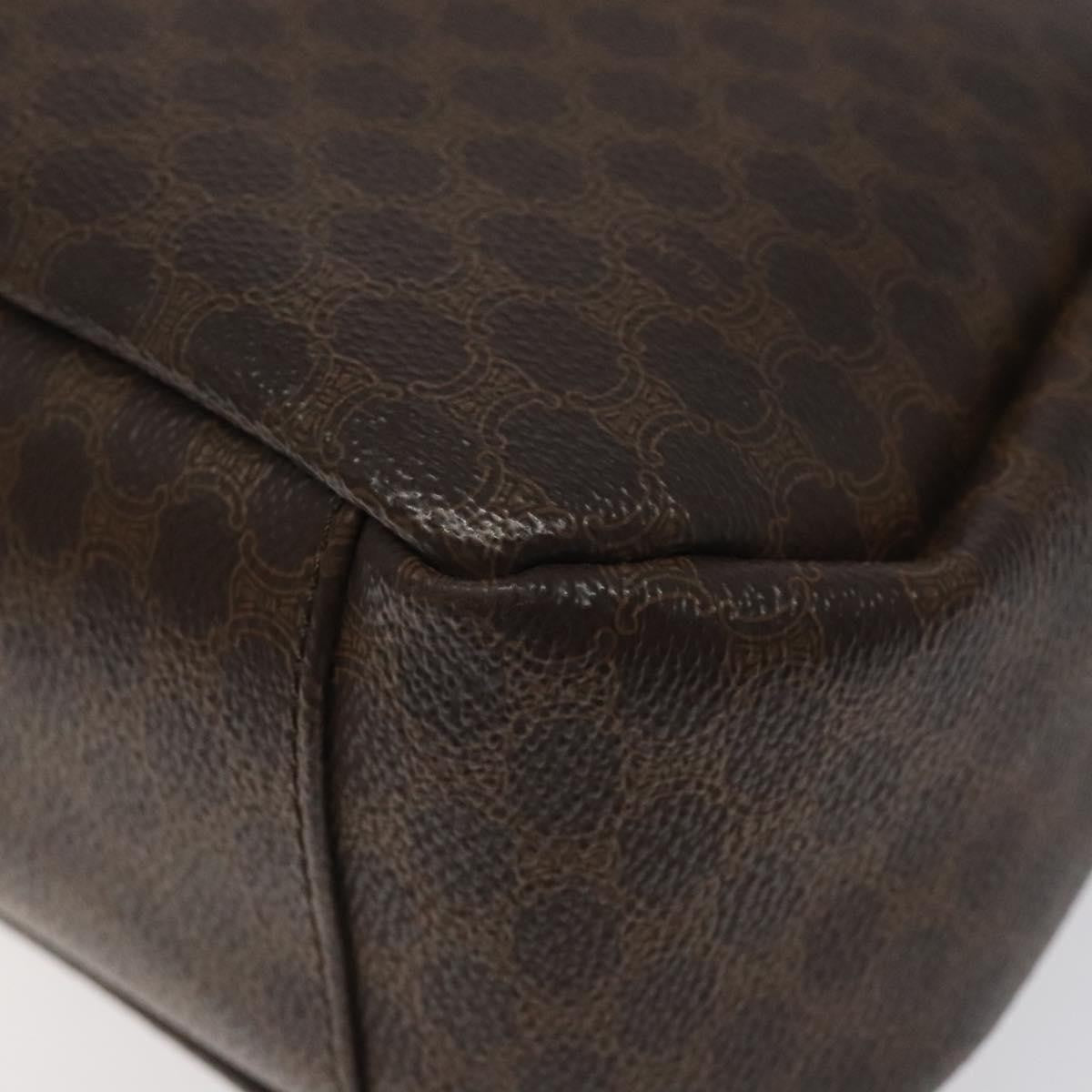 Celine Macadam Canvas, Brown, Canvas, Tote Bag