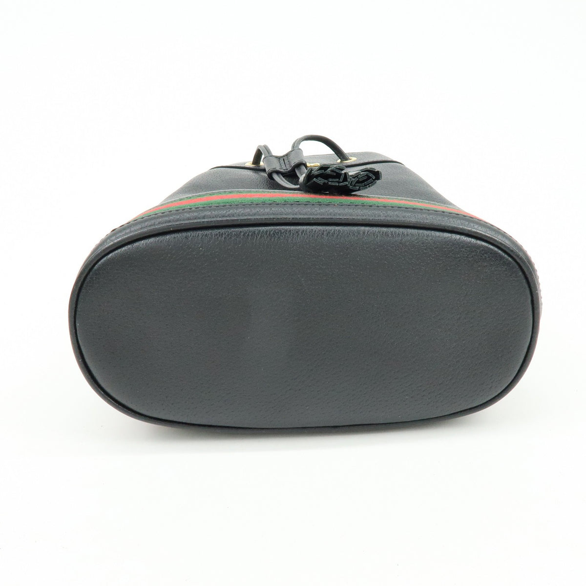 Gucci Ophidia Bucket Leather, Black, Leather, Handbag