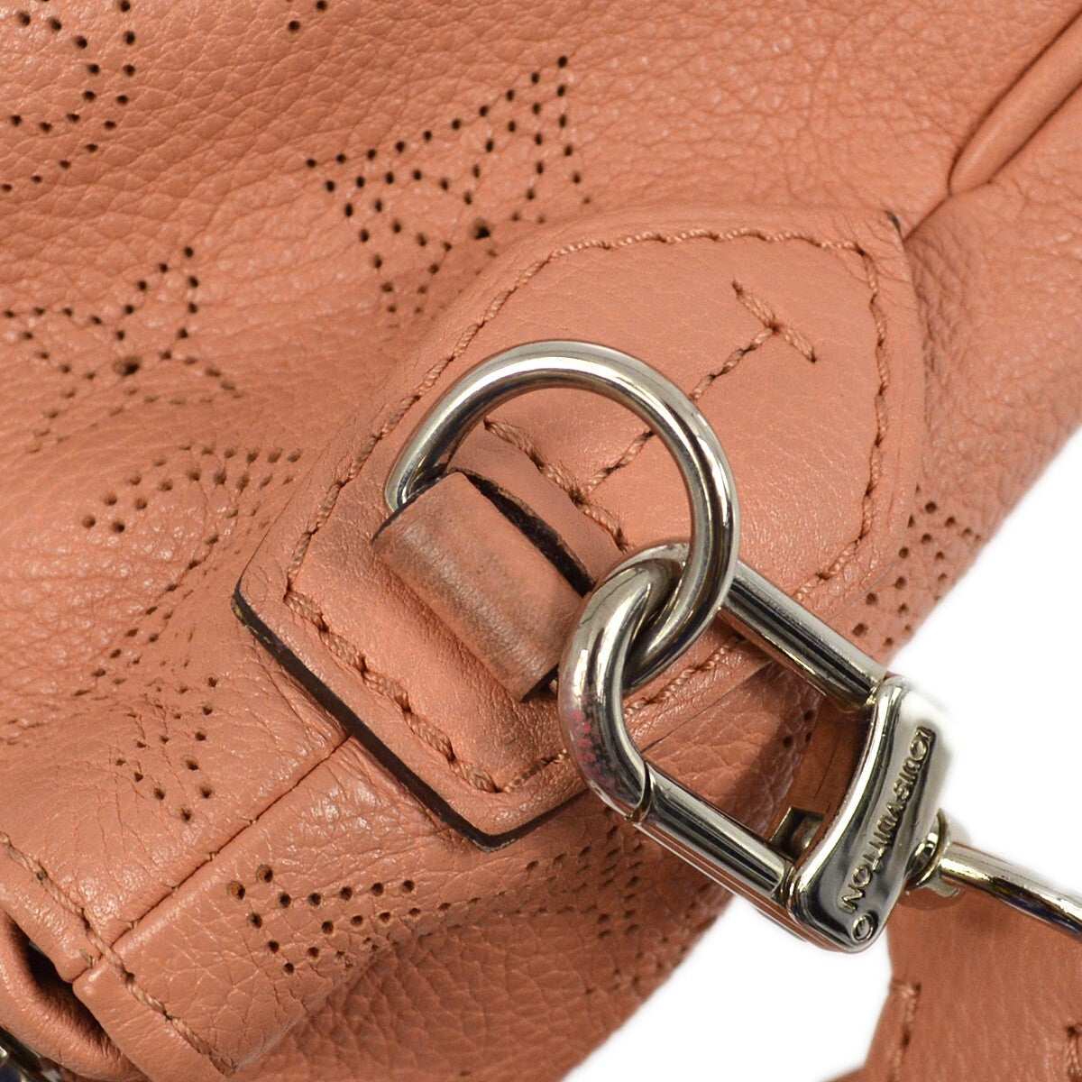 Louis Vuitton Selene Mahina Leather, Pink, Leather, Shoulder Bag