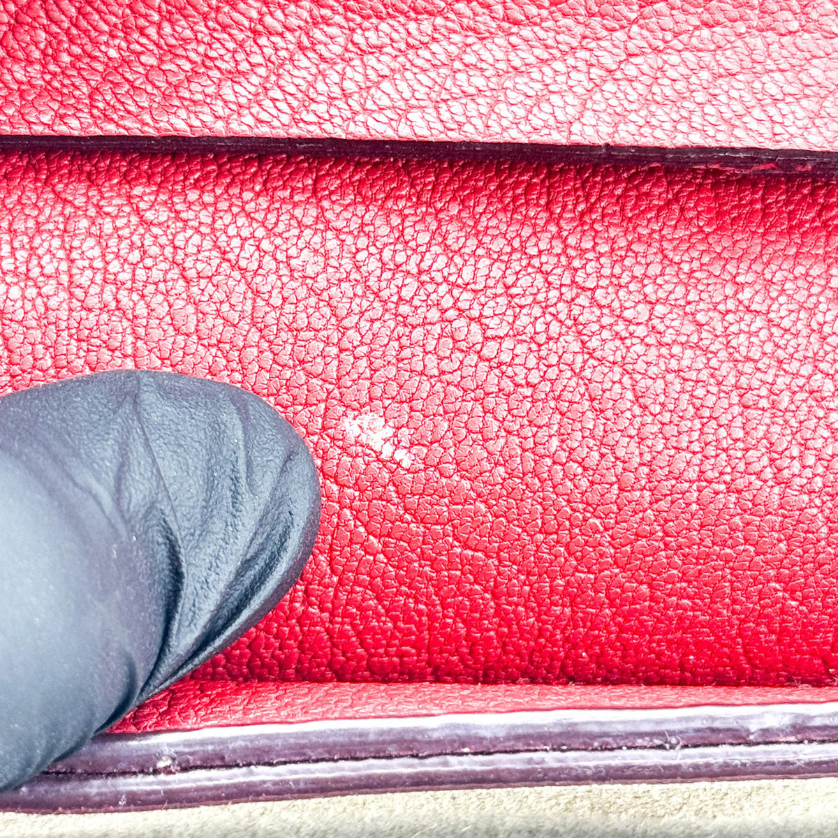 Chloe Drew Leather, Red, Leather, Crossbody Bag