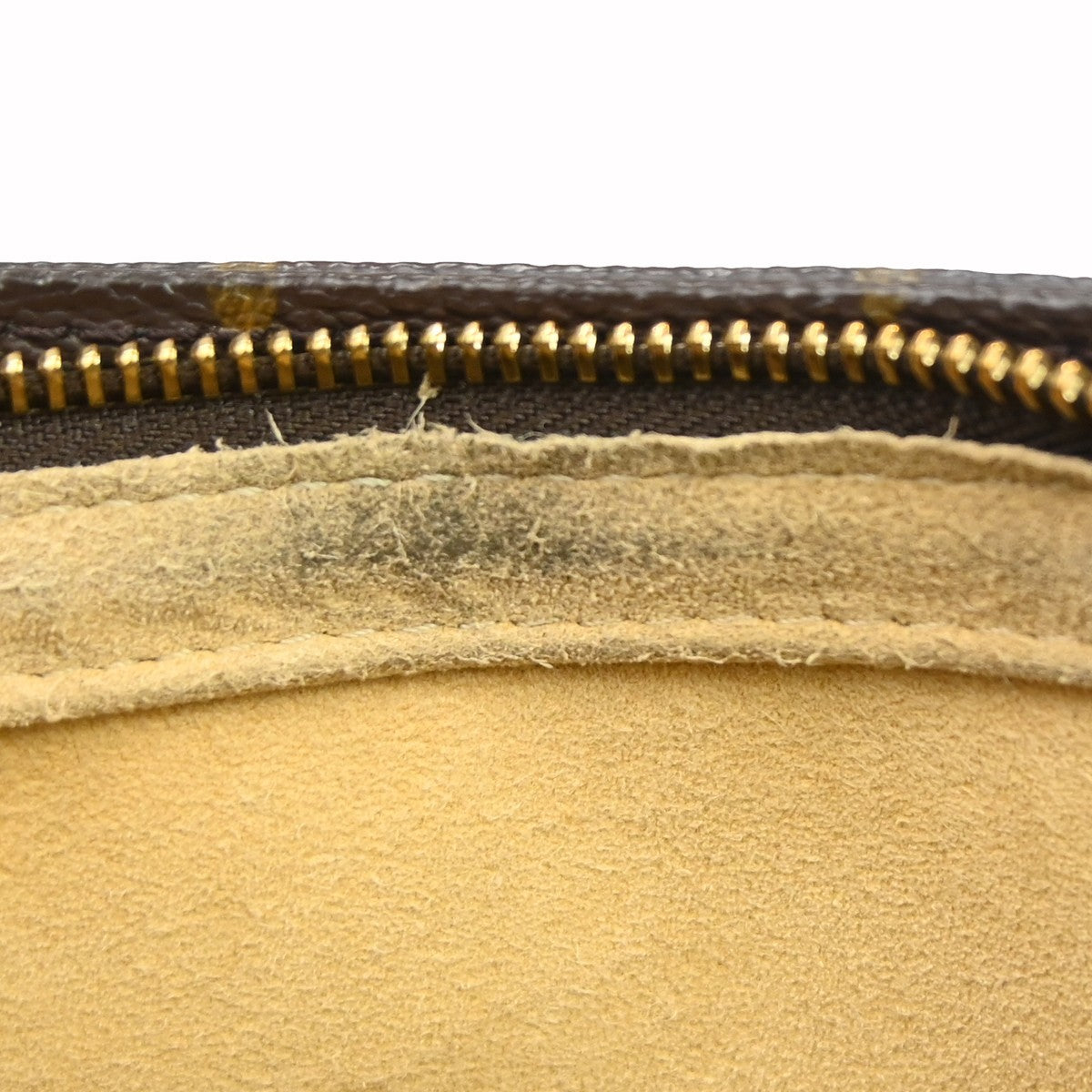 Louis Vuitton Looping Monogram Canvas, Brown, Canvas, Handbag