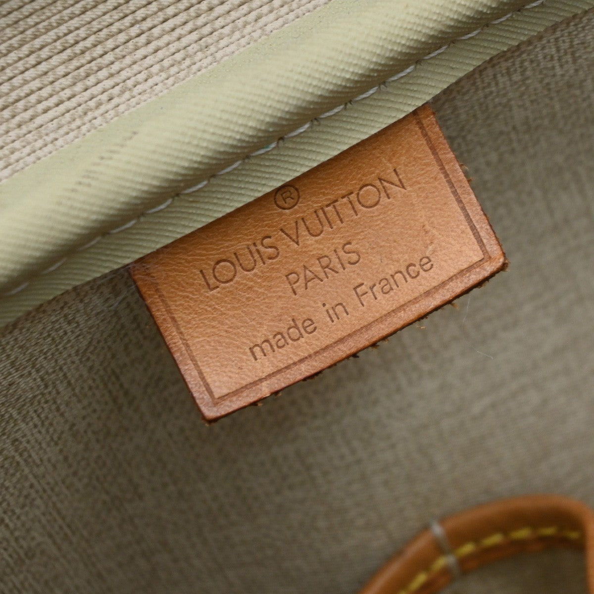 Louis Vuitton Deauville Monogram Canvas, Brown, Canvas, Handbag