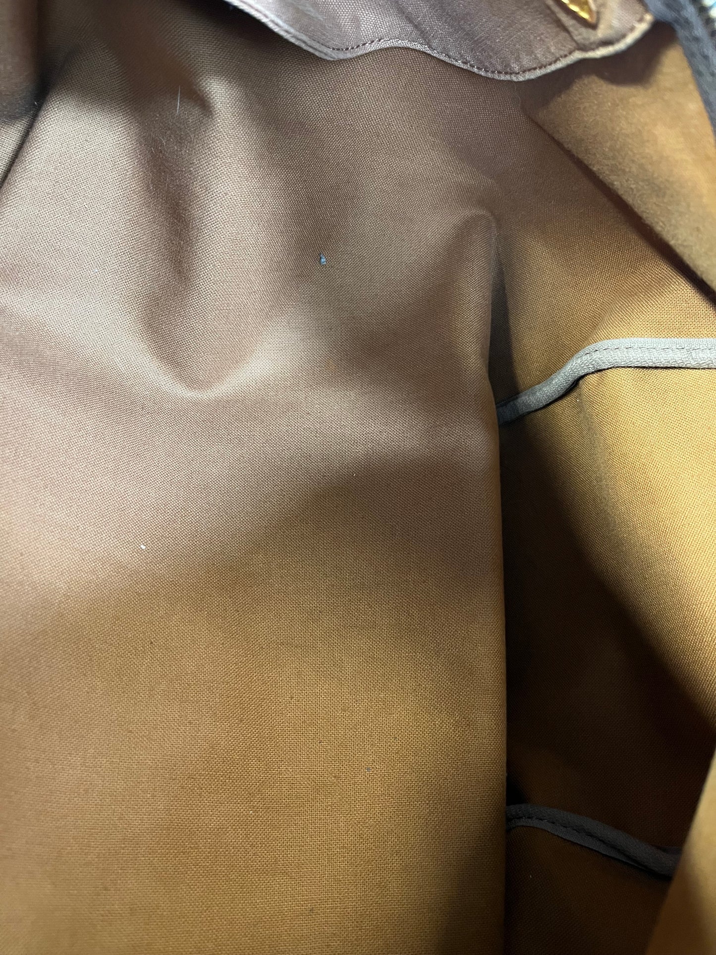 Louis Vuitton Speedy Handbag Monogram Canvas, BROWN, CANVAS, Handbag